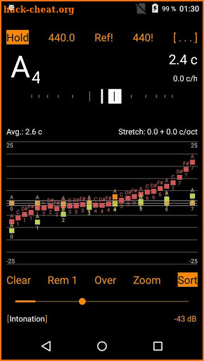 Harmonic Tuner Intonation Expert screenshot