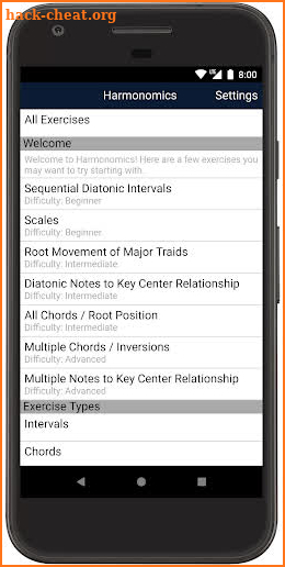 Harmonomics Ear Training screenshot