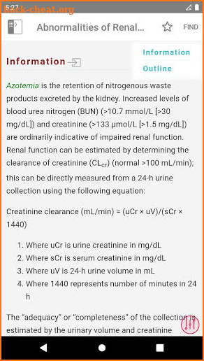 Harrison’s Manual of Medicine screenshot