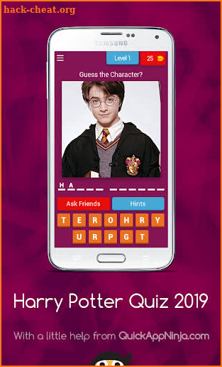 Harry Potter Characters Quiz 2019 screenshot