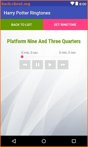 Harry Potter Ringtones screenshot