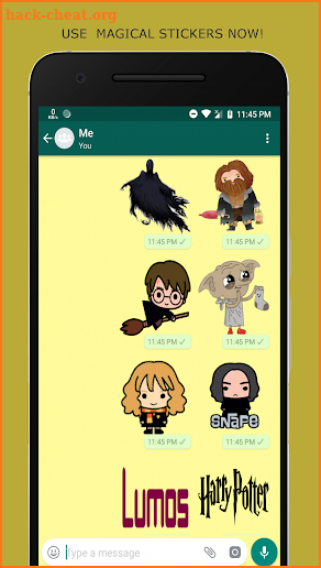 Harry Potter Sticker App for WhatsApp screenshot