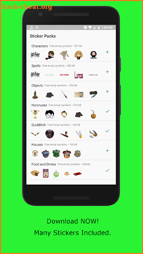 Harry Potter Stickers Whatsapp- Premium screenshot