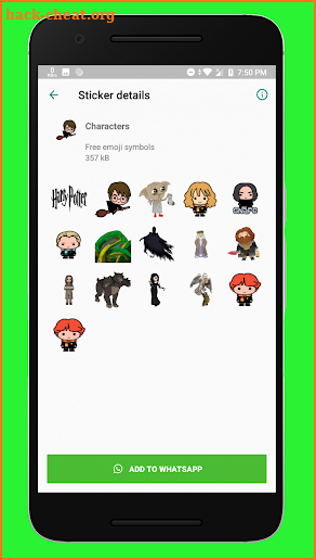 Harry Potter Stickers Whatsapp- Premium screenshot