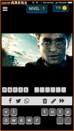 Harry Potter Test screenshot