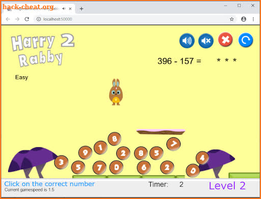 HarryRabby 2 Math Subtracting Large Numbers FULL screenshot