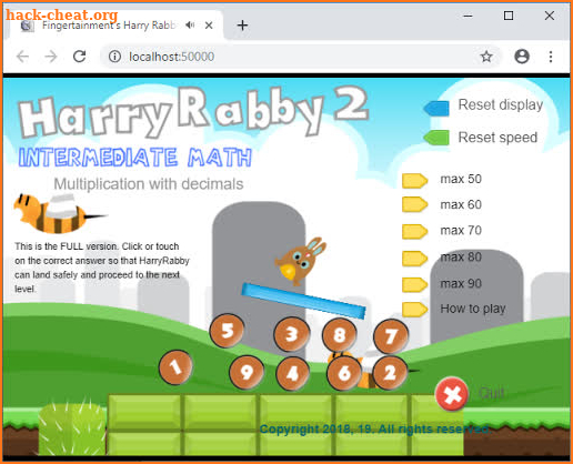 HarryRabby 2 Multiplication with 2 Decimals FULL screenshot