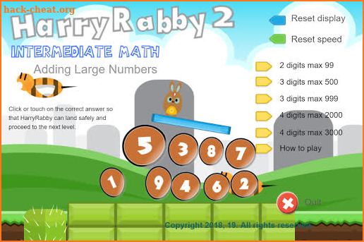 HarryRabby2 Mathgame Adding large numbers FULL Ver screenshot