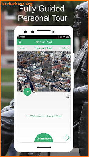 Harvard Campus Cambridge Audio Tour Guide Boston screenshot