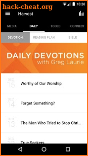 Harvest: Greg Laurie screenshot