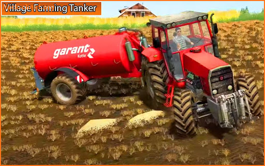 Harvest Tractor Driving:Village Simulator screenshot