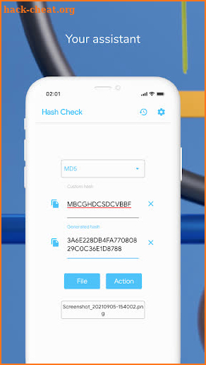 Hash Check screenshot