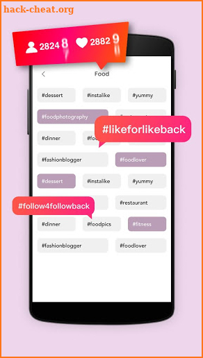 Hash Likes for Instagram screenshot