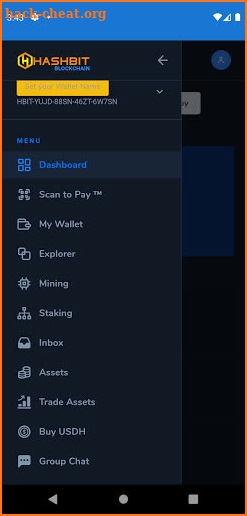 HashBit Blockchain screenshot