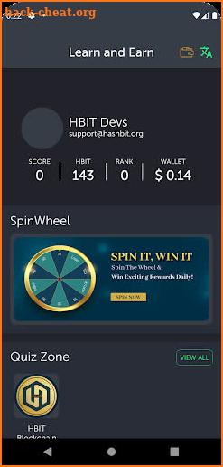 HashBit Learn Earn screenshot