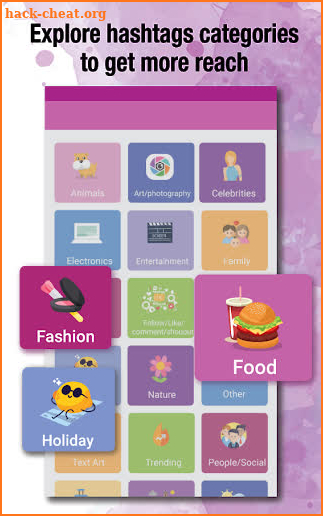 Hashtag generator & inspector - Get more followers screenshot