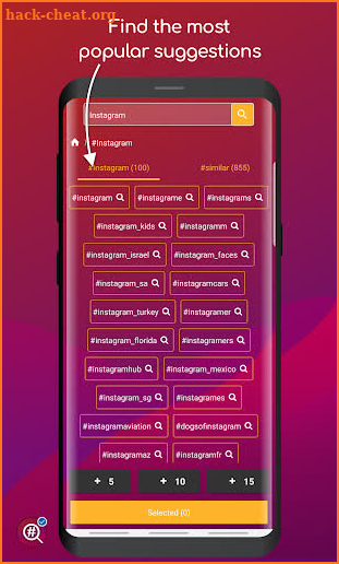 # Hashtag Inspector PRO - Hashtags Generator screenshot