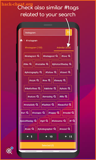 # Hashtag Inspector PRO - Hashtags Generator screenshot