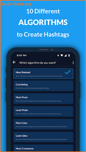 Hashtags Manager: AI screenshot