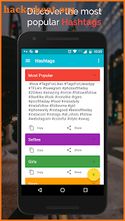 Hashtags Pro screenshot