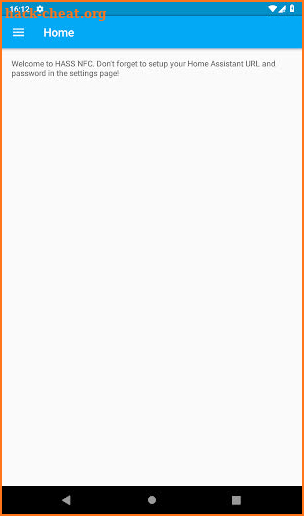 Hass NFC screenshot