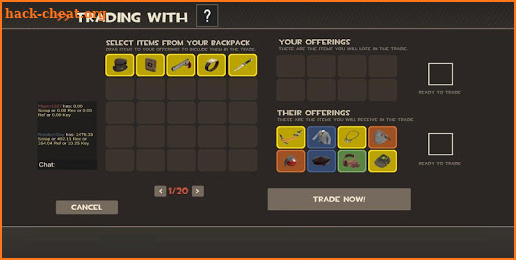 Hat Simulator 2 Free - TF2 Trade Parody screenshot