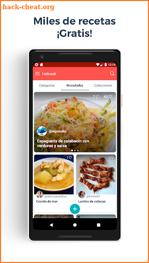 Hatcook - Recetas de cocina screenshot