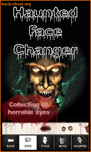 Haunted Face Changer - Halloween makeup face screenshot