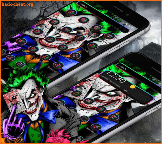 Haunted Joker Theme screenshot