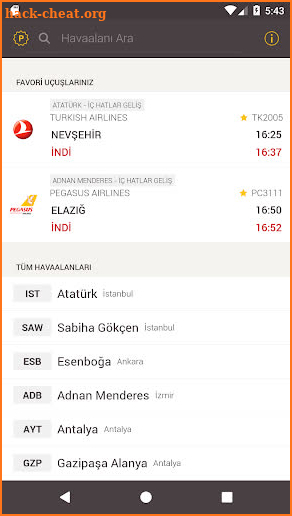 Havaalanı screenshot