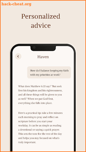 Haven - Chat Bible screenshot