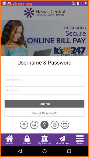 Hawaii Central FCU screenshot