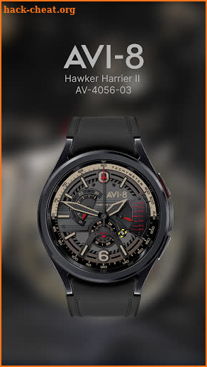 Hawker Harrier II Watch Face screenshot