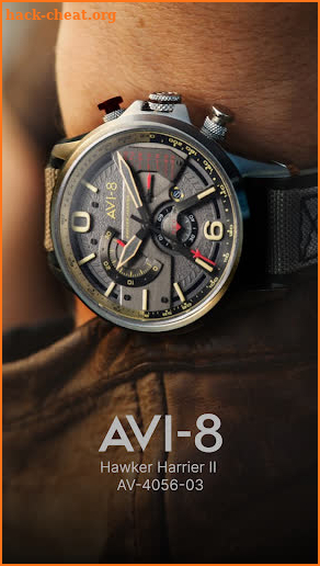 Hawker Harrier II Watch Face screenshot