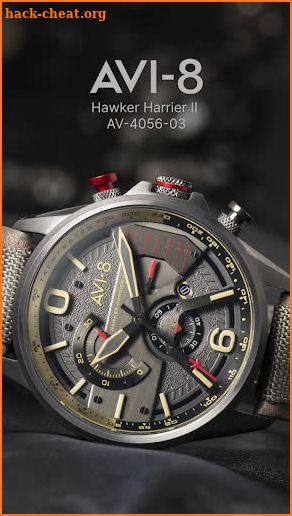 Hawker Harrier II Watch Face screenshot