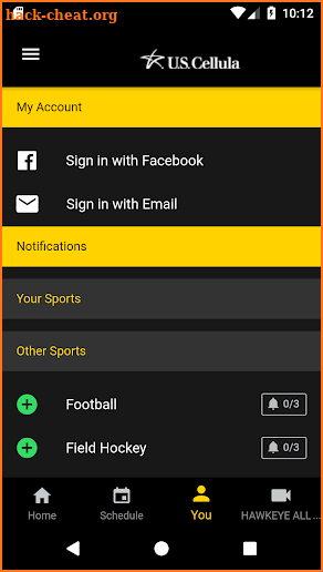 Hawkeye Sports screenshot