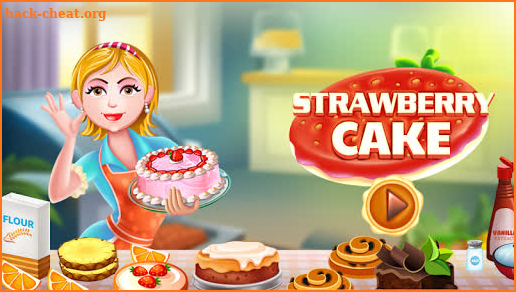 Hazel & Mom's Recipes - Strawberry Cake screenshot