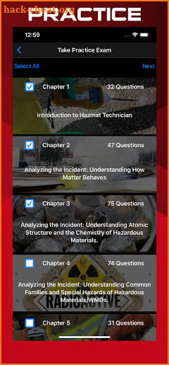 Hazmat Tech 2nd Exam Prep screenshot