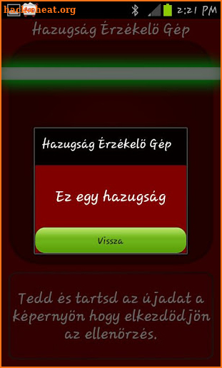 Hazugság Érzékelő Gép Csíny screenshot