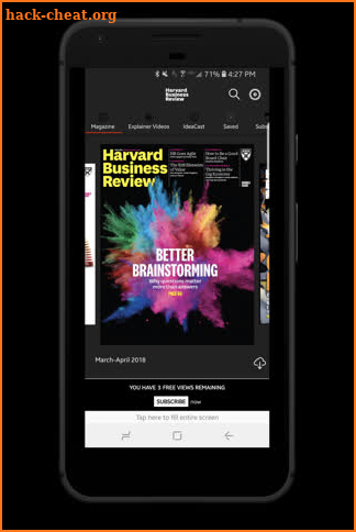 HBR Global screenshot