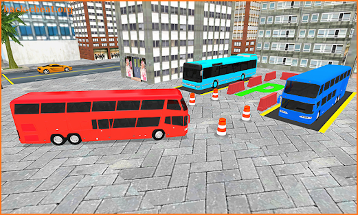 HD Bus Parking Games screenshot