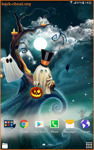 HD Halloween Live Wallpaper screenshot