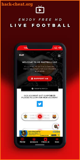 HD LIVE FOOTBALL APP screenshot