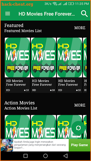 HD Movies Free Forever - Watch Free Online screenshot