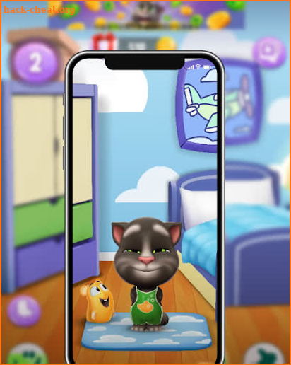 HD My Talking Tom 2 Lock Screen Wallpapers screenshot