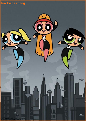 HD PowerpuffArt Wallpaper screenshot