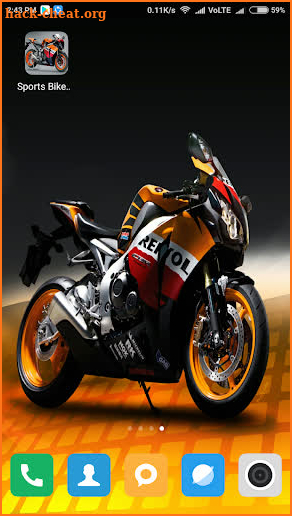 HD Sports Bike Wallpaper screenshot