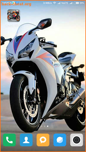 HD Sports Bike Wallpaper screenshot