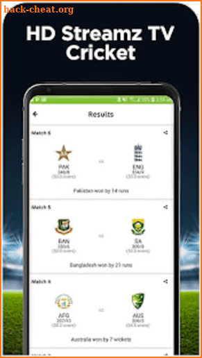 HD Streamz Cricket TV Adwise screenshot