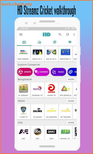 HD Streamz Cricket Tv Shows and Movies Walkthrough screenshot